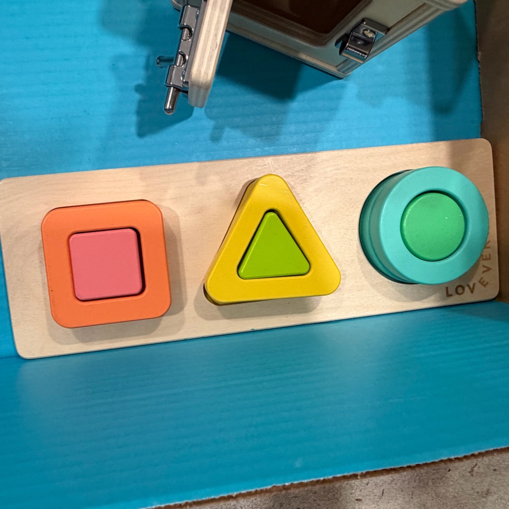 Lovevery Wooden Shape Sorting Toy